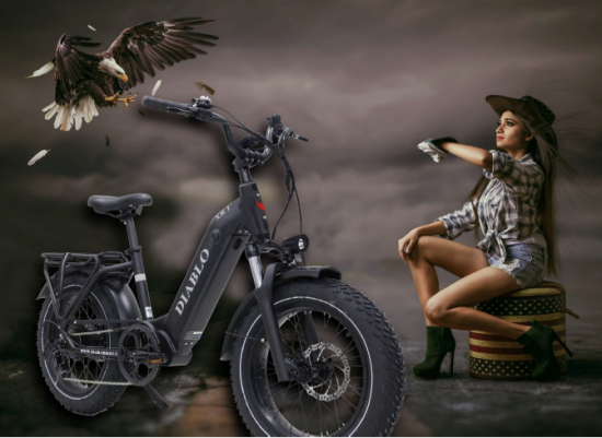Elektrofahrrad Zemto-Diablo Mittelmotor, 7 Gang, 720 WH Akku,  Hyd. Bremsen, Army grün